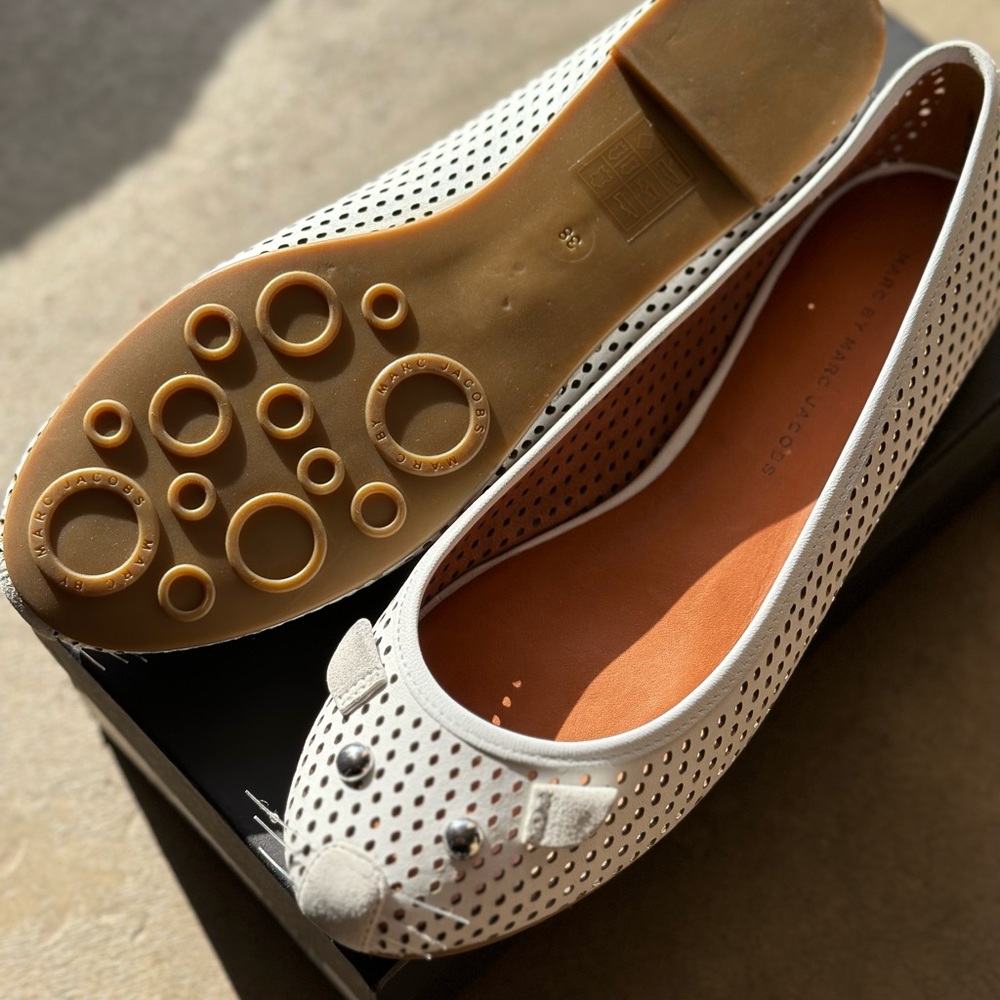 Mark Jacobs ballerinas shoes brand new never worn size 38 women